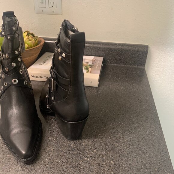 Stud Ankle Boots - Picture 1 of 2
